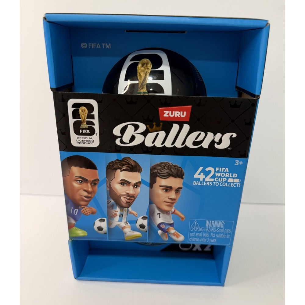 ZURU Ballers FIFA World Cup 2026 Official Licensed Soccer Player 2-Pack Box
